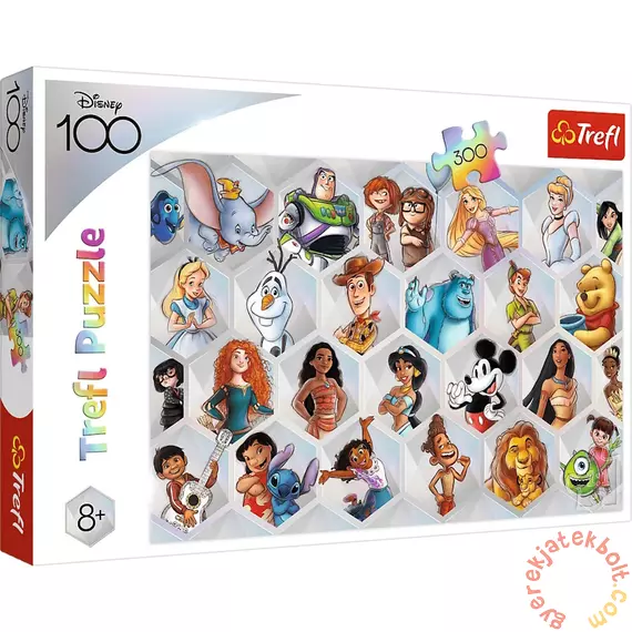 Trefl 300 db-os puzzle - Disney varázsa - Disney 100 (23022)
