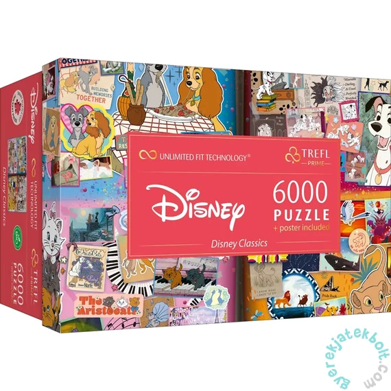 Trefl 6000 db-os UFT puzzle - A Disney nagy könyve (81037)