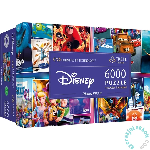 Trefl 6000 db-os UFT puzzle - A Disney Pixar (81038)