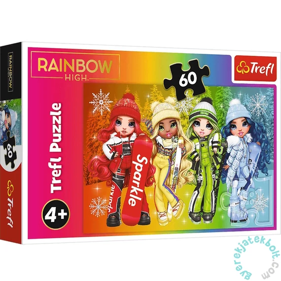 Trefl 60 db-os puzzle - Rainbow High - Sparkle (17380)