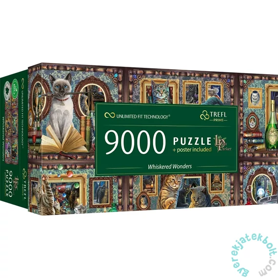 Trefl 9000 db-os UFT puzzle - Bajuszos Csodák (81035)