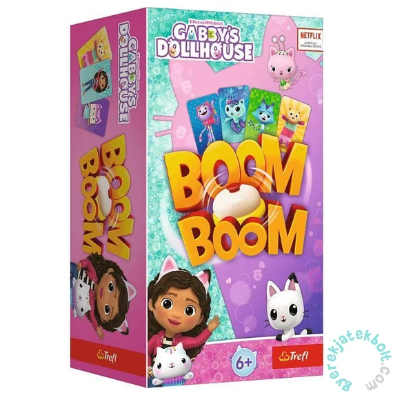 Trefl Boom Boom - Gabi babaháza társasjáték (02548)