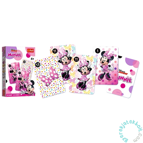 Trefl Fekete Péter kártya - Disney Minnie Mouse (084955)