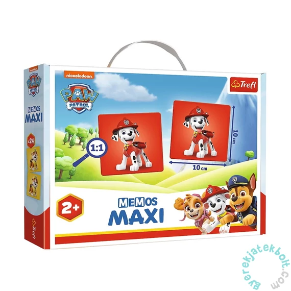 Trefl Memos Maxi memóriajáték - Mancs őrjárat (02264)