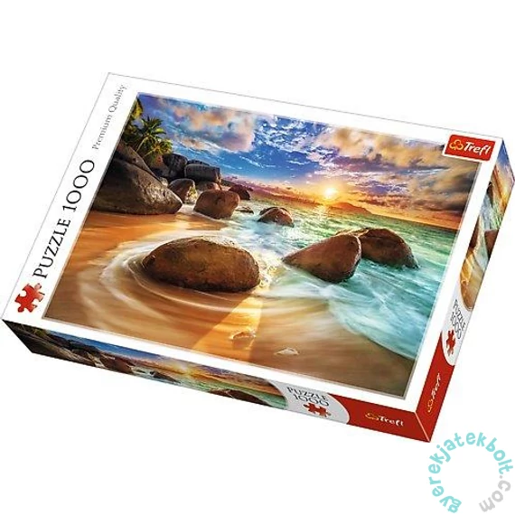 Trefl 1000 db-os puzzle - Samudra Beach, India (10461)