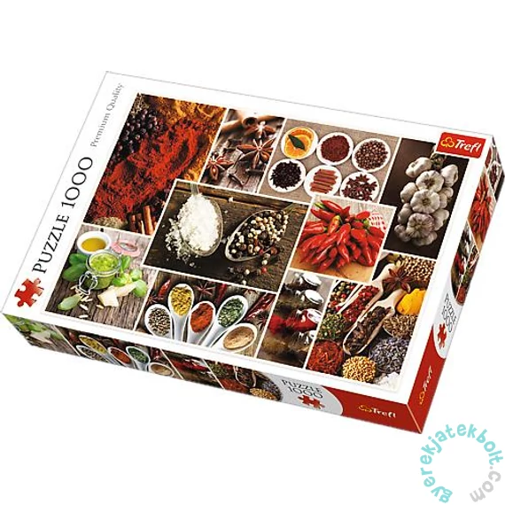 Trefl 1000 db-os puzzle - Konyha dekor - Fűszerek (10470)