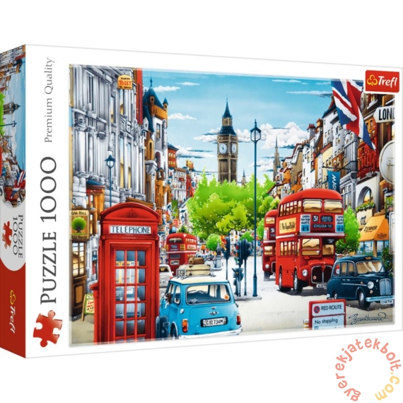 Trefl 1000 db-os puzzle - Londoni utca (10557)
