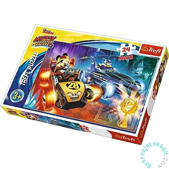 Trefl 24 db-os Maxi puzzle - Mickey Mouse és barátai - A kaland íze (14266)