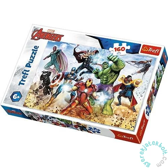 Trefl 160 db-os puzzle - Avengers - Bosszúállók - Készen a világ megmentésére (15368)