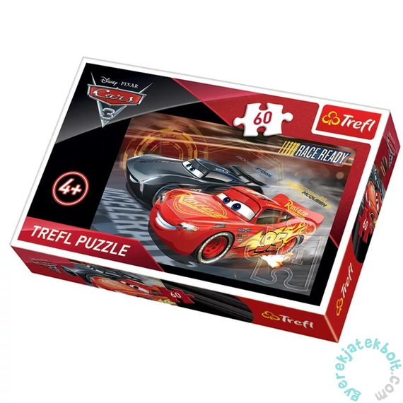 Trefl 60 db-os puzzle - Verdák 3 - Versenyre kész (17297)
