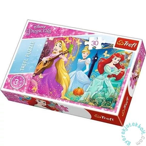 Trefl 30 db-os puzzle - Disney Princess - Elvarázsolt dallam (18234)