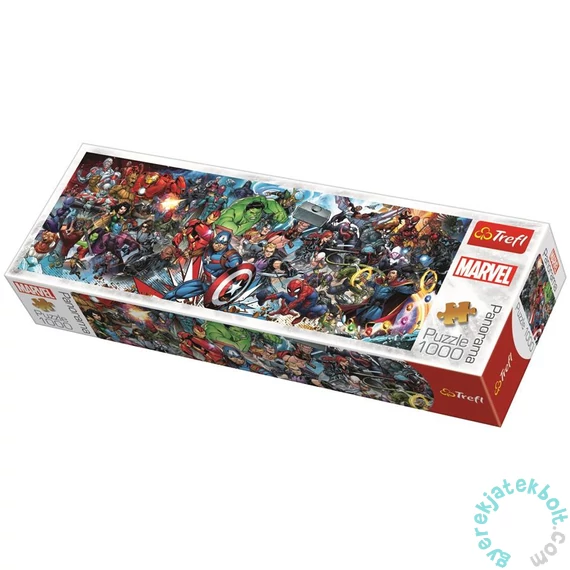 Trefl 1000 db-os Panoráma puzzle - Marvel univerzum (29047)