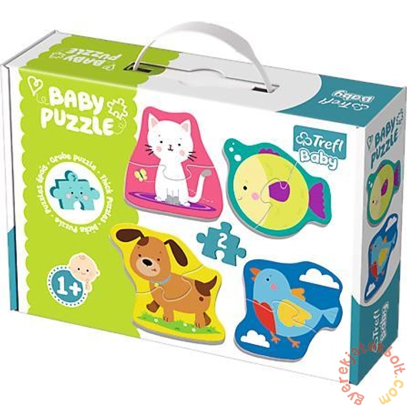 Trefl Baby Puzzle táskában - Első puzzle - Állatok (36074)