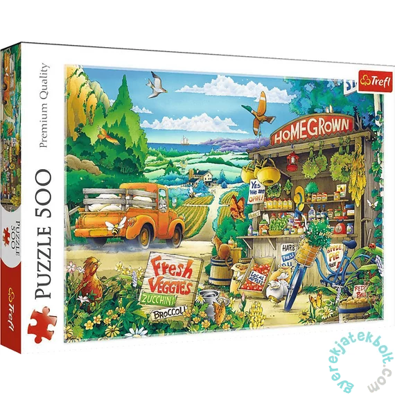 Trefl 500 db-os puzzle - Vidéki reggel (37352)