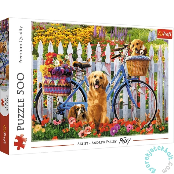 Trefl 500 db-os puzzle - Kutyás kaland (37450)