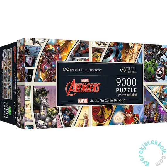 Trefl 9000 db-os UFT puzzle - A komikus univerzumban (81022)