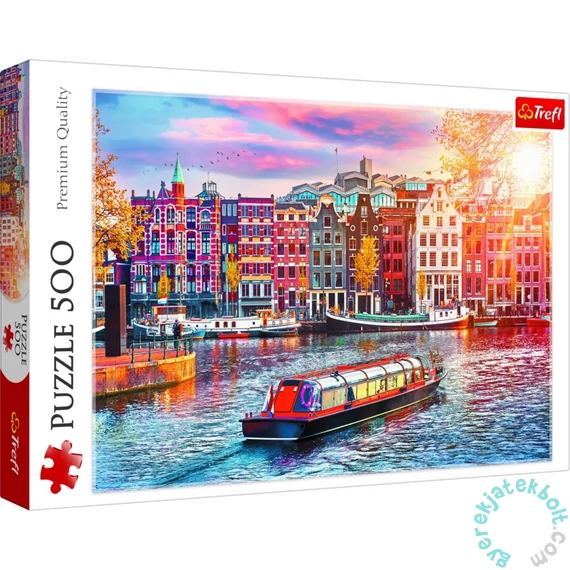 Trefl 500 db-os puzzle - Amszterdam - Hollandia (37428)
