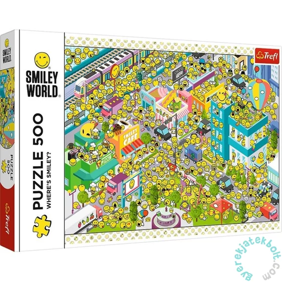Trefl 500 db-os puzzle - Smiley World (37429)
