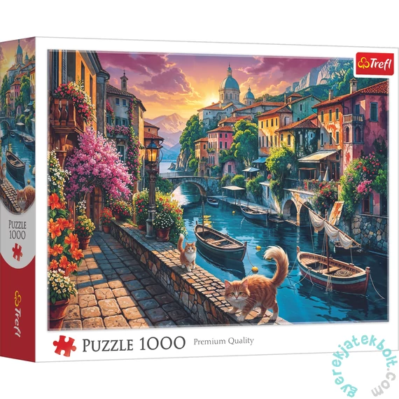 Trefl 1000 db-os puzzle - Olasz nyaralás (10984)