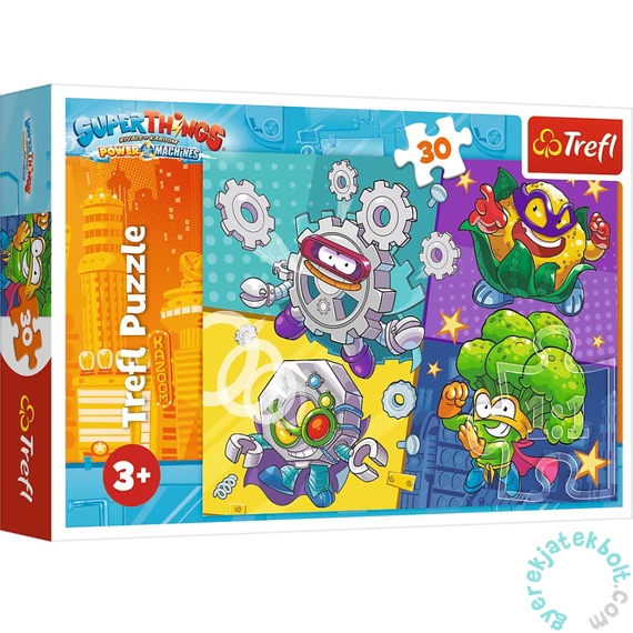 Trefl 30 db-os puzzle - Super Things (18278)