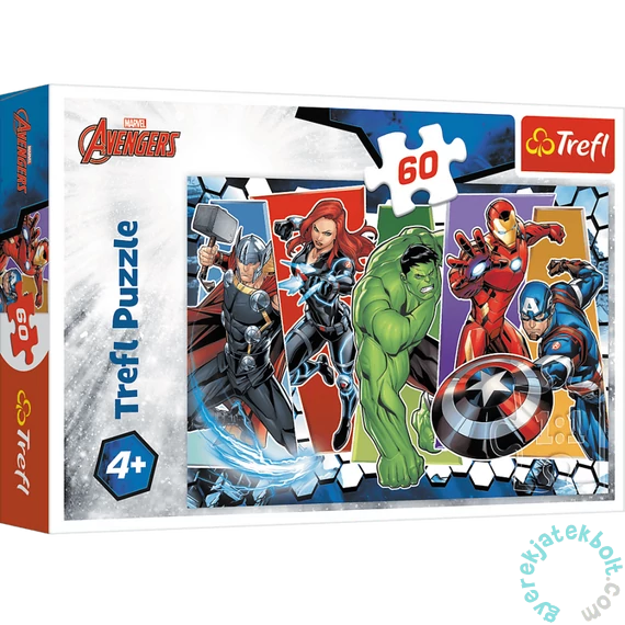 Trefl 60 db-os puzzle - Marvel - Bosszúállók (17357)