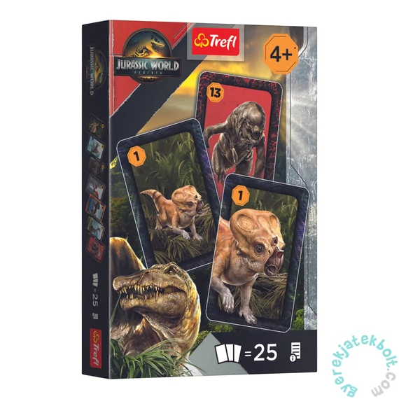 Trefl Jurassic World kártyajáték (08980)
