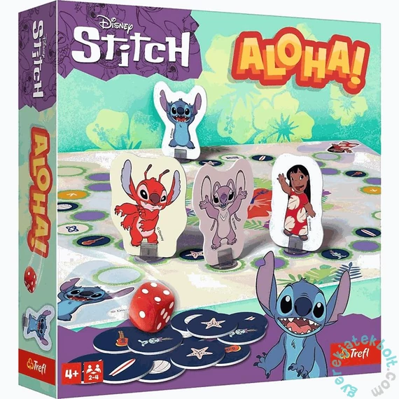Trefl - Stitch - Aloha társasjáték (02657)