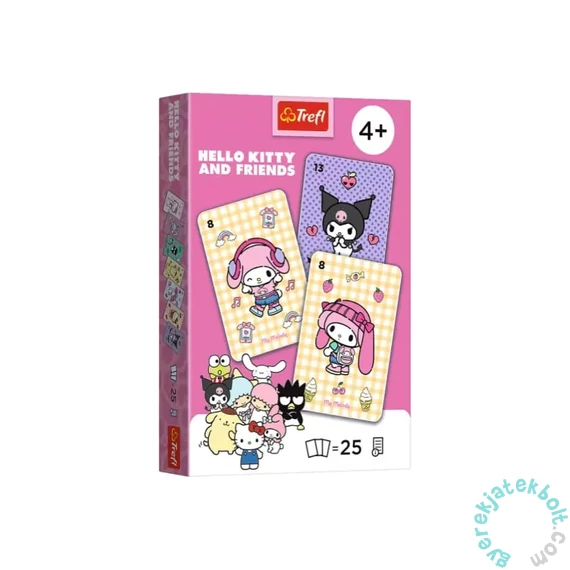 Trefl Fekete Péter kártya - Hello Kitty és barátai (08979)