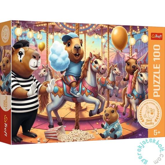 Trefl 100 db-os puzzle - Capybara (16566)