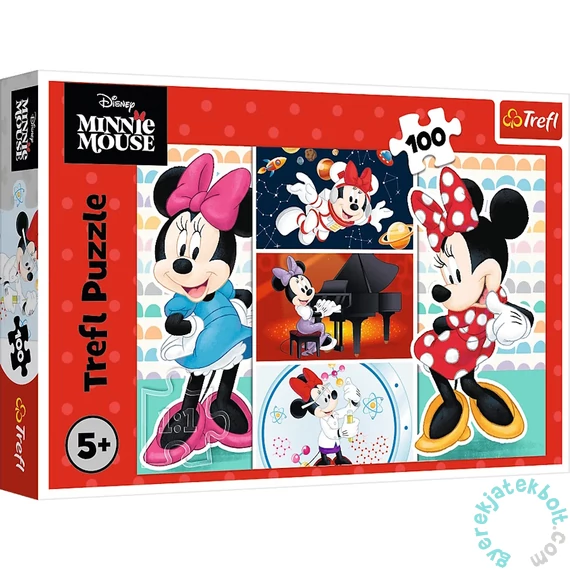 Trefl 100 db-os puzzle - Minnie Mouse (16517)