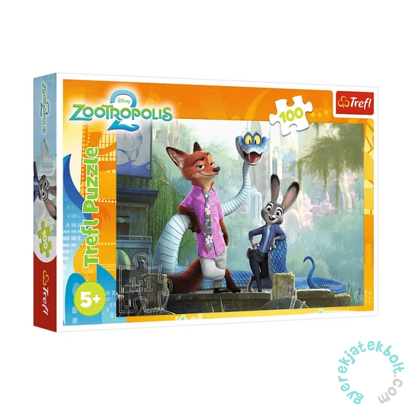 Trefl 100 db-os puzzle - Zootopia (16523)