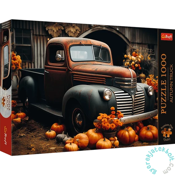 Trefl 1000 db-os Premium Plus puzzle - Autumn Truck (12122)
