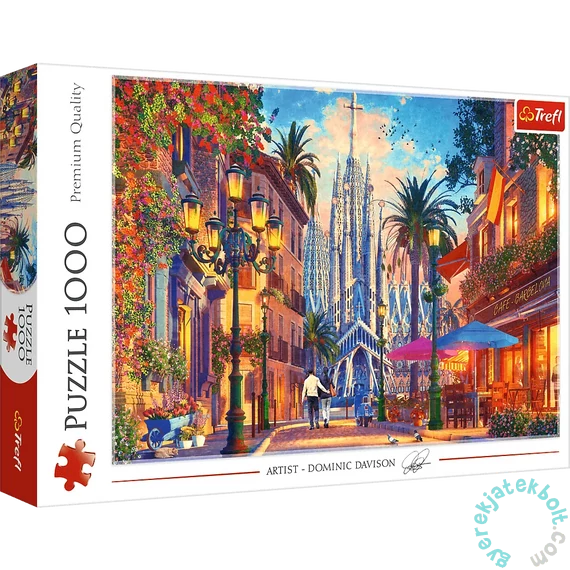 Trefl 1000-db-os Premium Quality puzzle - Barcelona, Spanyolország (10793)