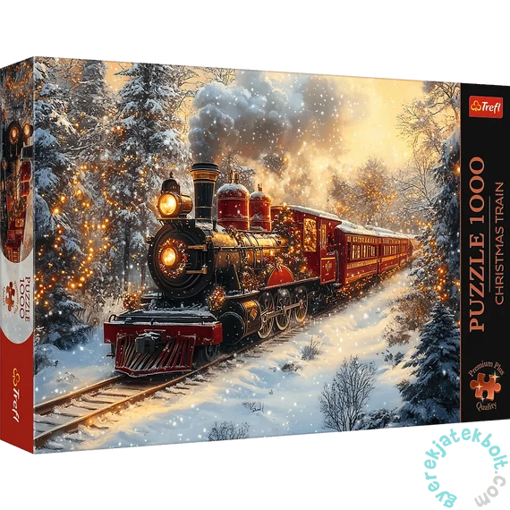 Trefl 1000 db-os Premium Plus puzzle - Christmas Train (12120)