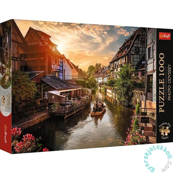 Trefl 1000-db-os Premium Plus puzzle - Odyssey - Kis Velence, Franciaország (10816)