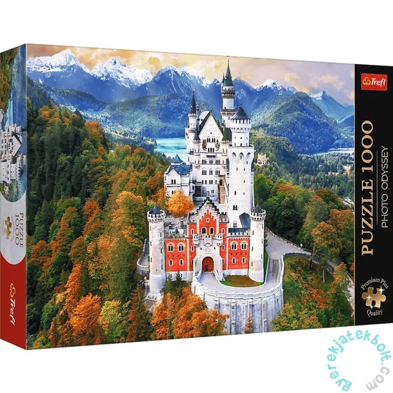 Trefl 1000-db-os Premium Plus puzzle - Odyssey - Neuschwanstein kastély, Németország (10813)