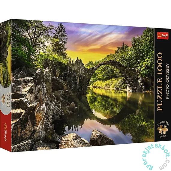 Trefl 1000-db-os Premium Plus puzzle - Odyssey - Rakotz-híd, Németország (10811)