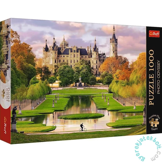 Trefl 1000-db-os Premium Plus puzzle - Odyssey - Schwerin kastély, Németország (10814)