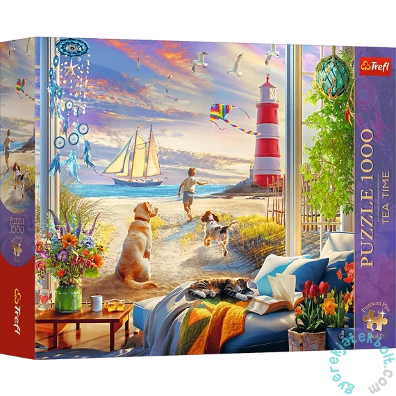 Trefl 1000 db-os Premium Plus puzzle - Tea Time - Nyári szellő (12115)