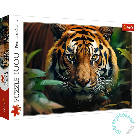 Trefl 1000-db-os Premium Quality puzzle - Tigris (10798)