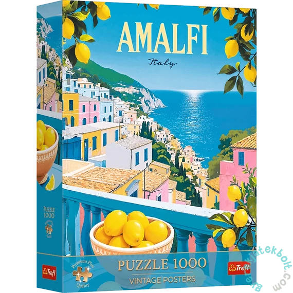 Trefl 1000 db-os Premium Plus puzzle - Amalfi, Olaszország (12136)