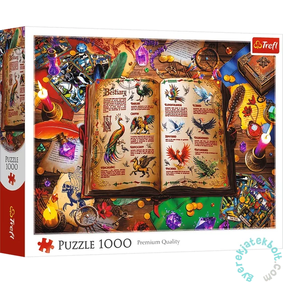 Trefl 1000 db-os puzzle - Fantasztikus madarak atlasza (10980)