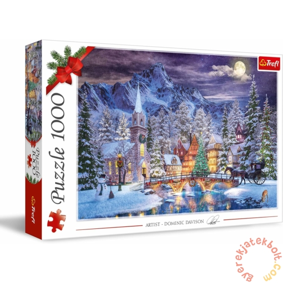 Trefl 1000 db-os puzzle - Karácsonyi hangulat (10629)
