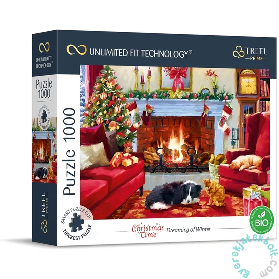 Trefl 1000 db-os UFT Prime puzzle - Karácsonyi idő (10754)