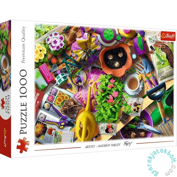 Trefl 1000 db-os puzzle - Kertészkedés (10927)