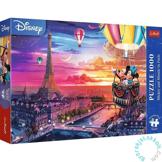 Trefl 1000 db-os puzzle - Mickey és Minnie Párizsban (10917)