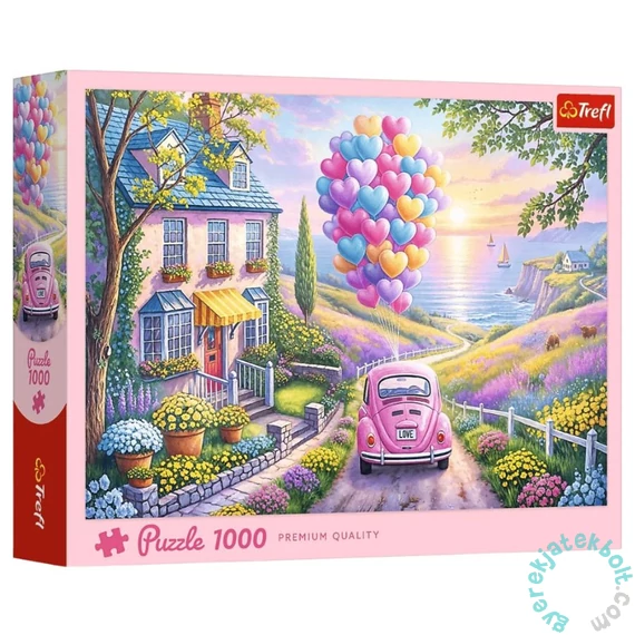 Trefl 1000 db-os puzzle - Romantikus kocsikázás (10971)