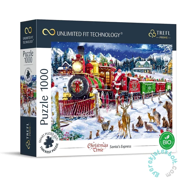 Trefl 1000 db-os UFT Prime puzzle - Karácsony Express (10755)