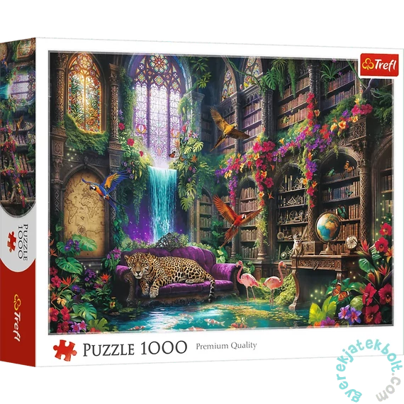 Trefl 1000 db-os puzzle - Varázslatos könyvtár (10975)
