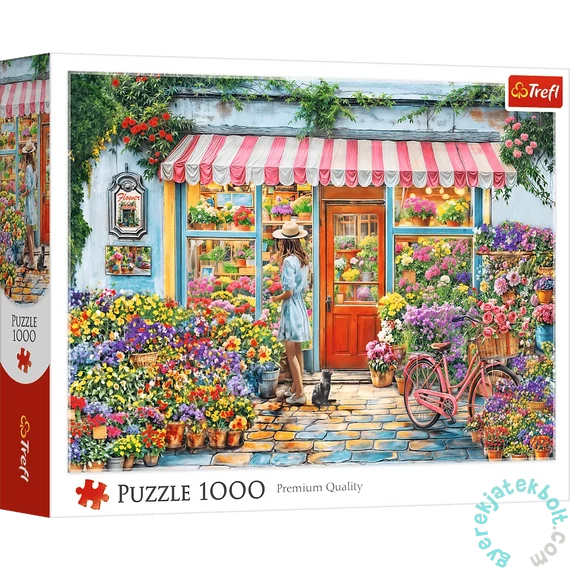 Trefl 1000 db-os puzzle - Virágbolt (10981)